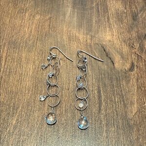 Elegant Silver Dangle Earrings
